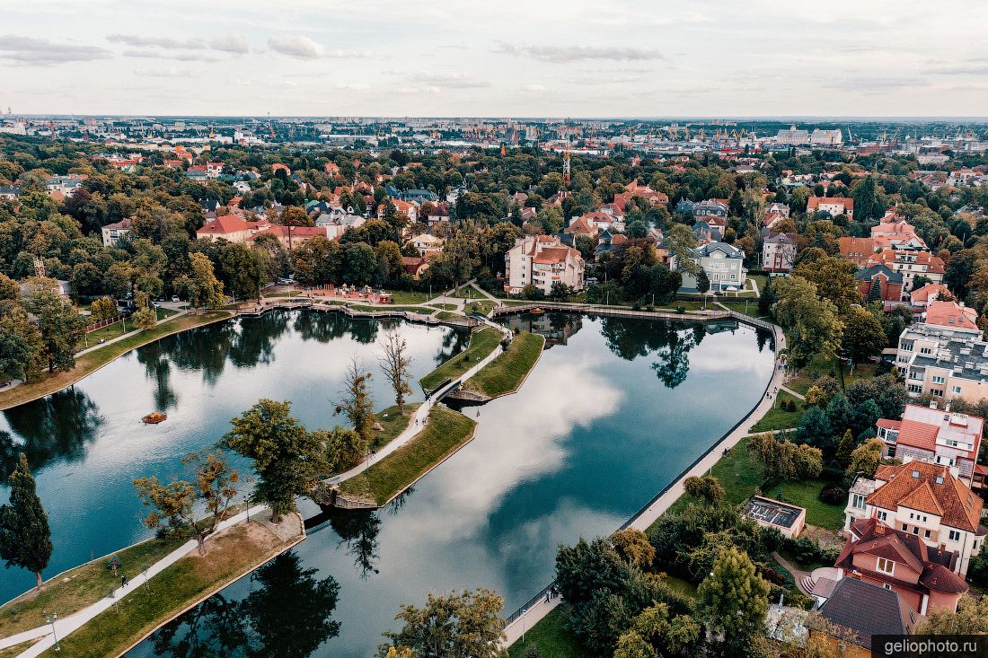 Пруд Поплавок в Калининграде фото