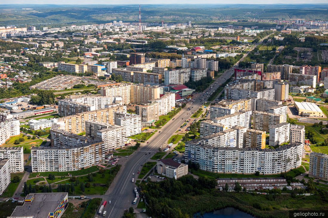 Молодёжный проспект в микрорайоне ФПК в Кемерово фото