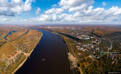 Река Иртыш в Тобольске фото