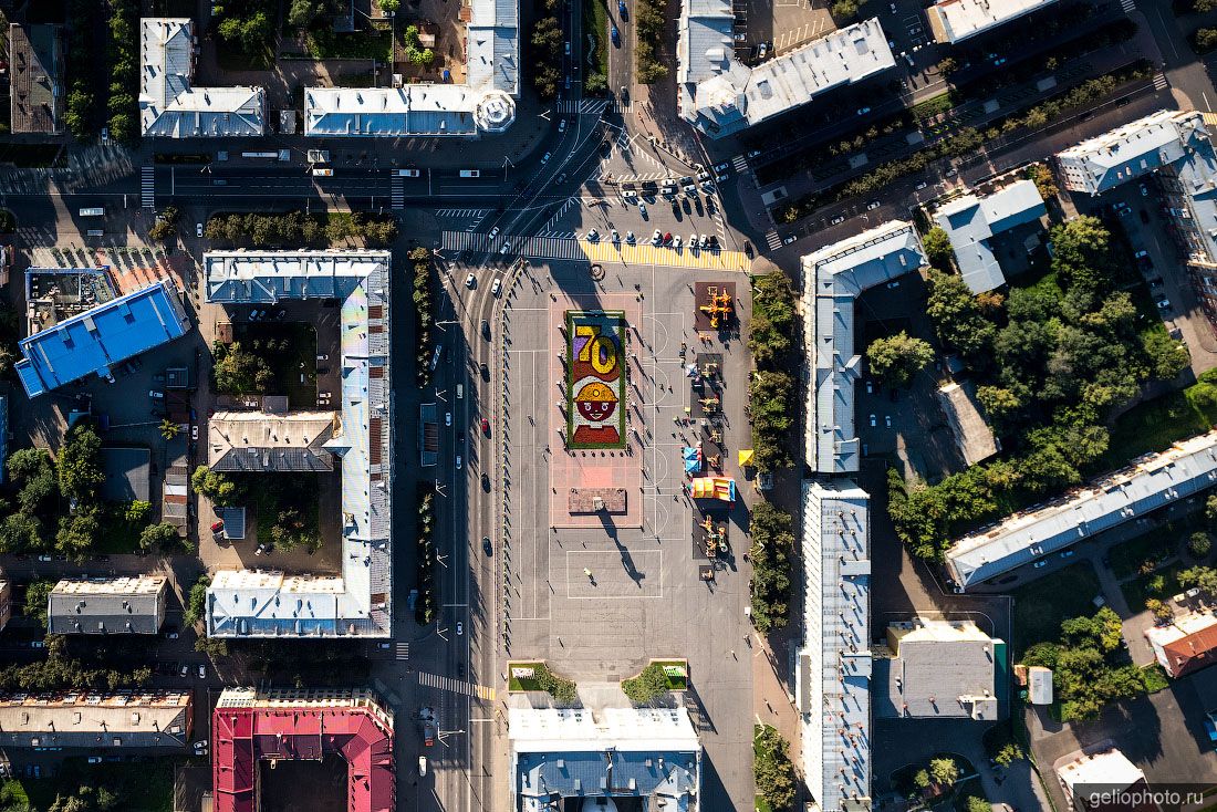 Площадь Советов в Кемерово фото