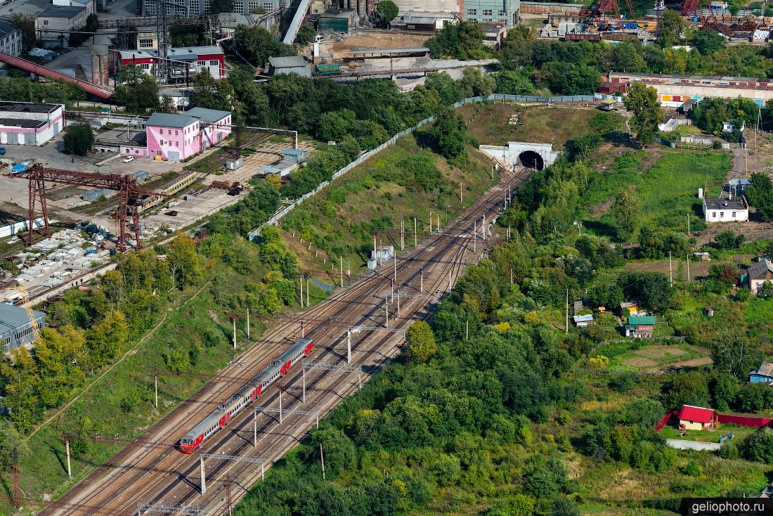 Железнодорожный тоннель Амурский в Хабаровске фото