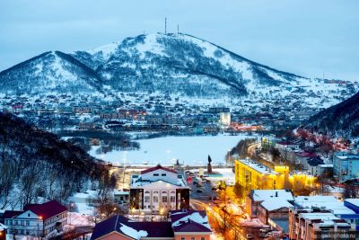 Мишенная сопка в Петропавловске-Камчатском фото