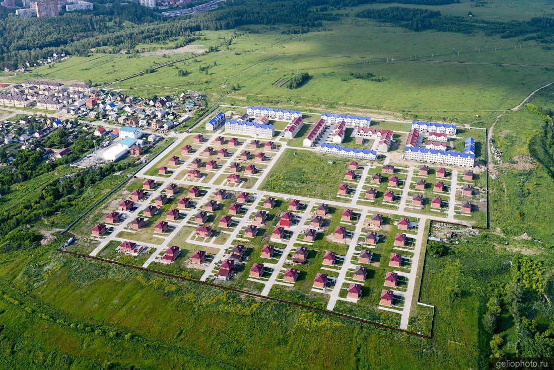 Микрорайон Красная горка в Новосибирске фото