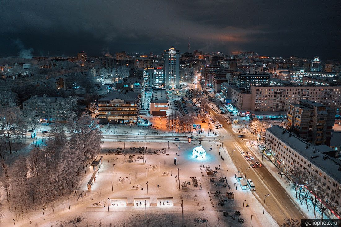 Городской сквер в Сыктывкаре фото