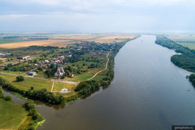 Село Дединово с высоты фото
