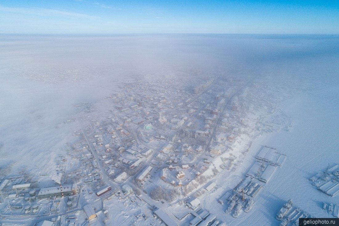 Морозы в Салехарде фото