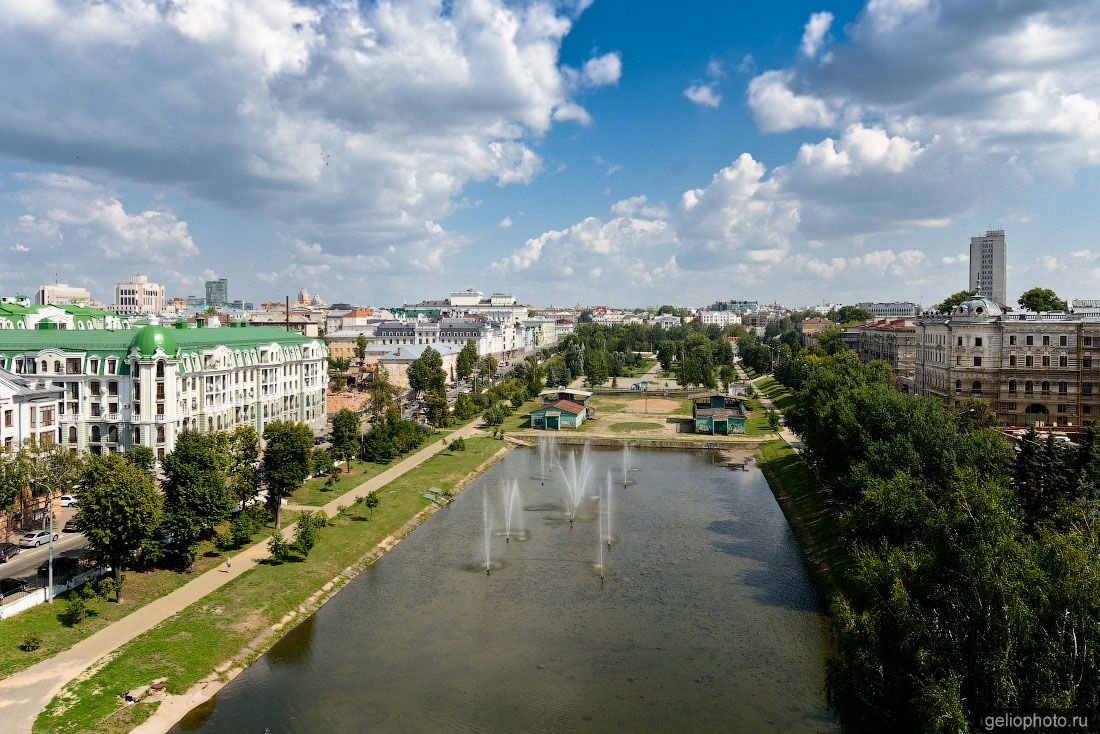 Парк Чёрное озеро в Казани фото