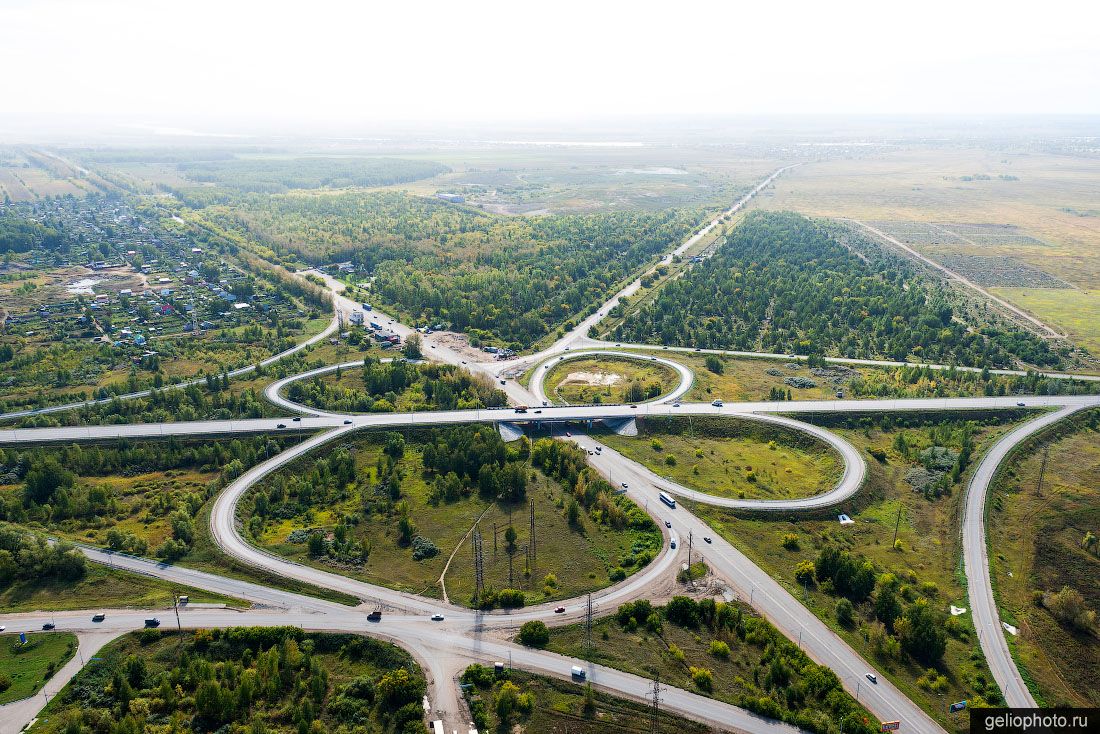 Черлакская развязка в Омске фото