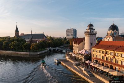 Рыбная деревня в Калининграде фото