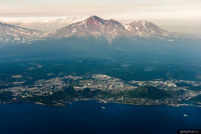 Петропавловск-Камчатский с высоты фото
