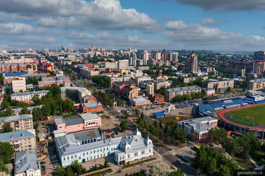 Проспект Ленина в Барнауле фото