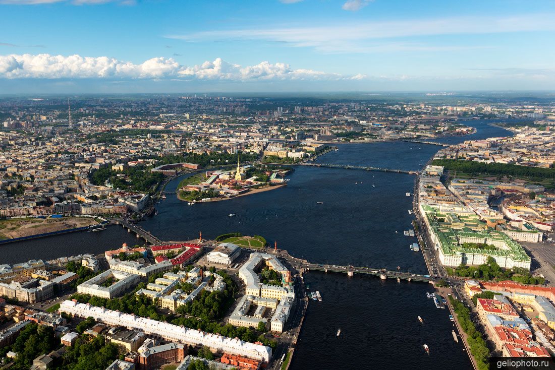 Санкт-Петербург с высоты фото