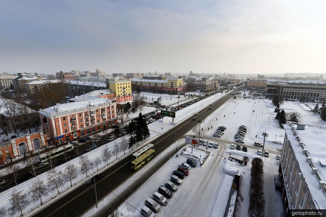 Площадь Советов в Барнауле фото