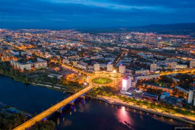 Предмостная площадь в Красноярске фото