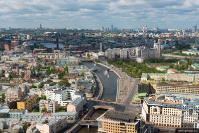 Водоотводный канал в Москве  фото