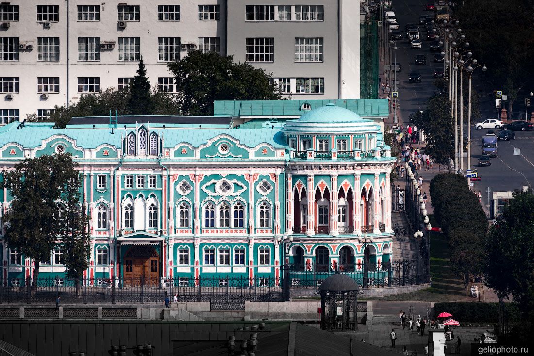 Дом Севастьянова в Екатеринбурге фото