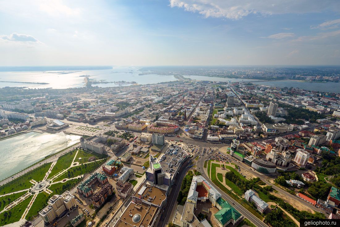 Казань с высоты фото