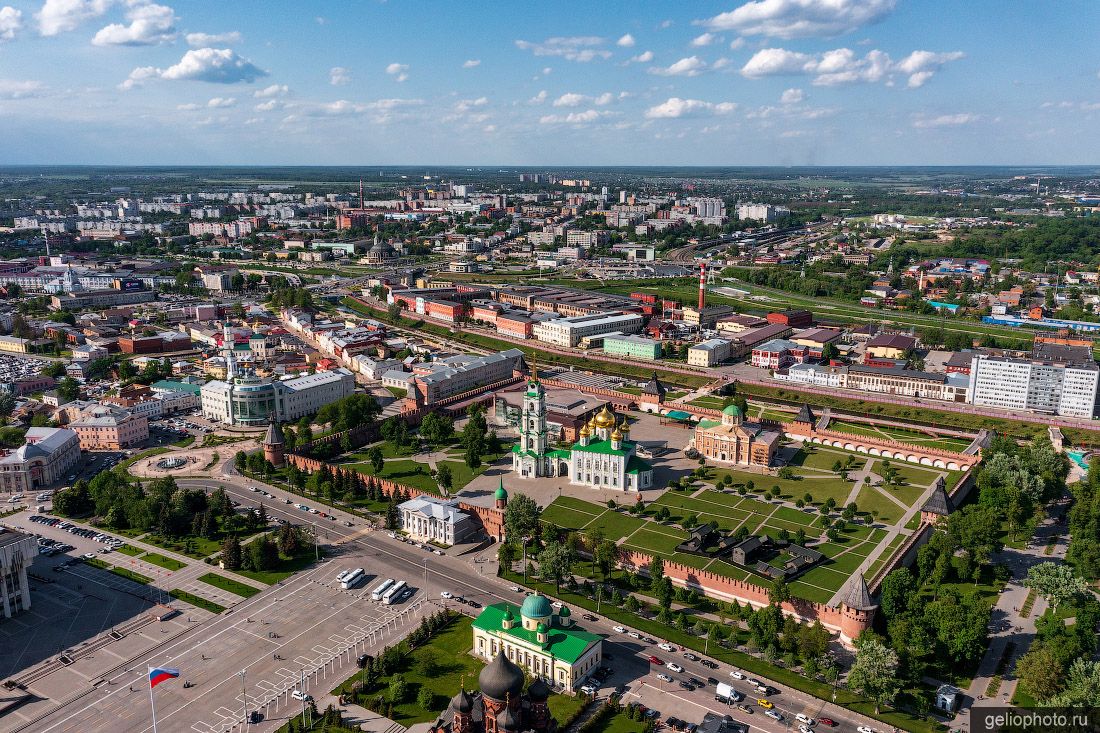 Тульский Кремль с высоты фото