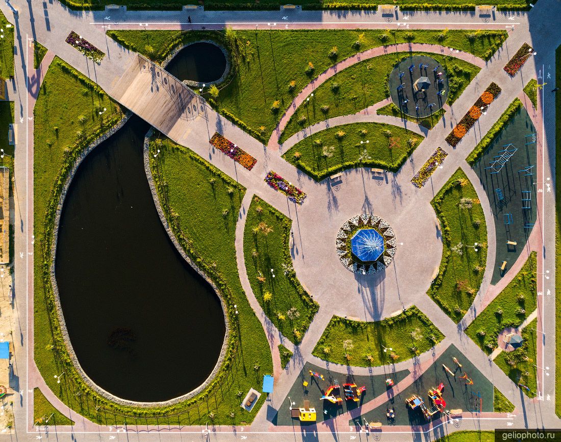 Сквер Серебряные ключи в Тюмени фото