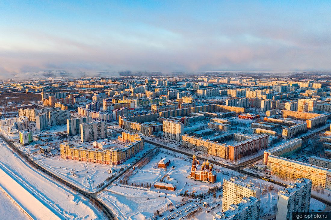 Нижневартовск с высоты фото