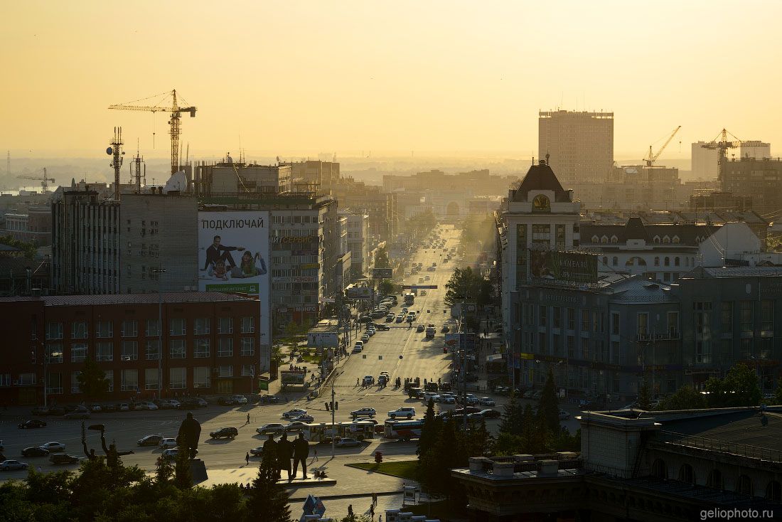 Вокзальная магистраль в Новосибирске фото