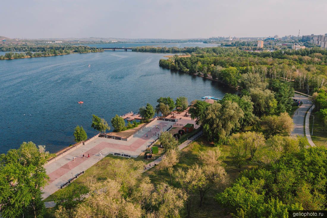 Парк У Вечного огня в Магнитогорске фото
