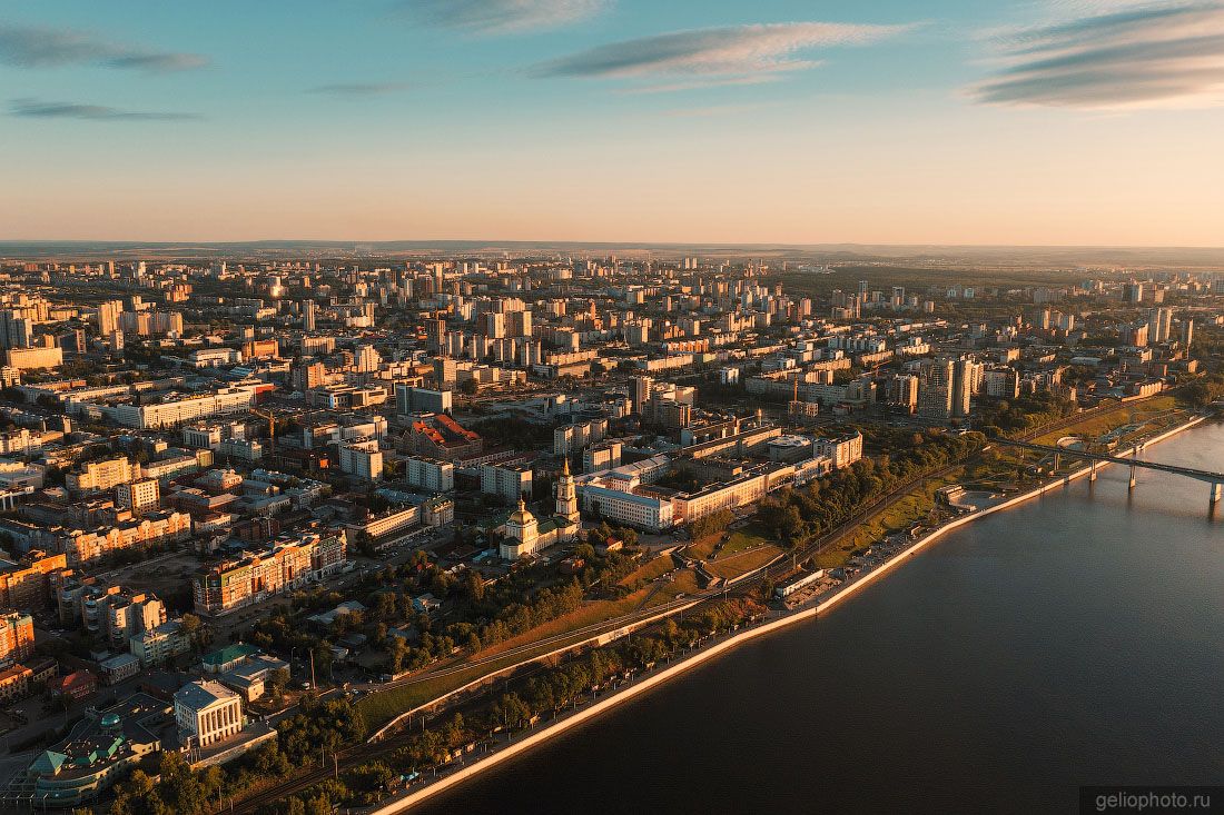 Центр Перми вид сверху фото