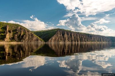 Природный парк Ленские столбы в Якутии фото