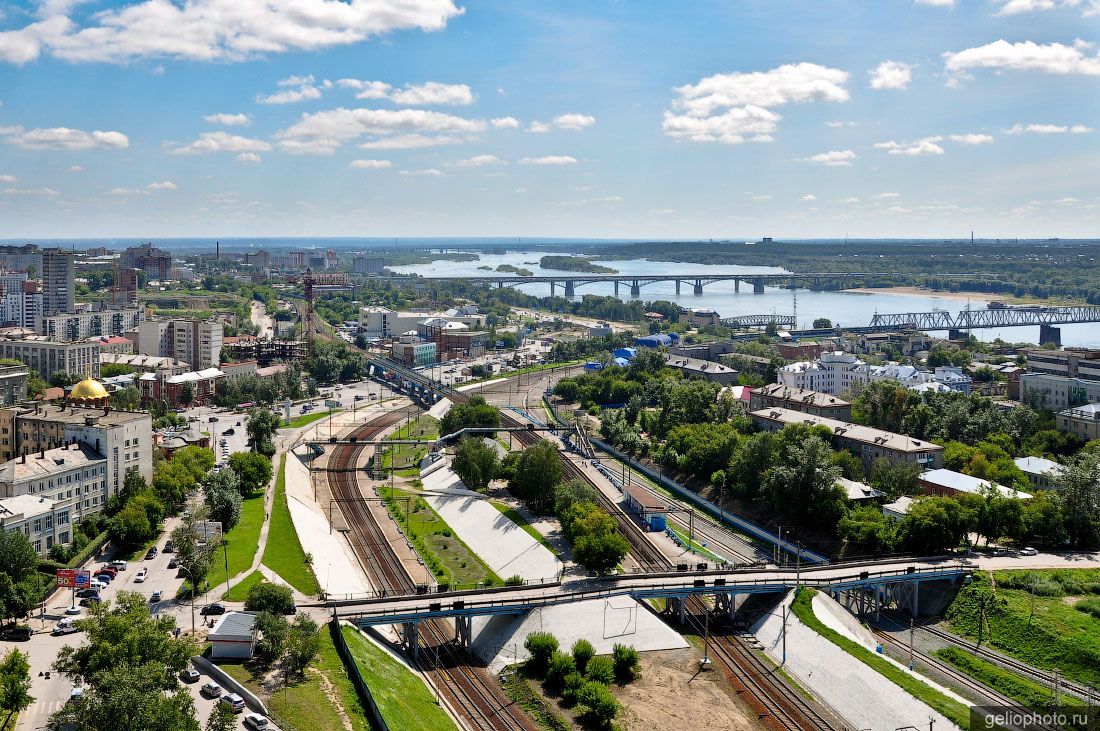 Алтайская железная дорога в Новосибирске фото