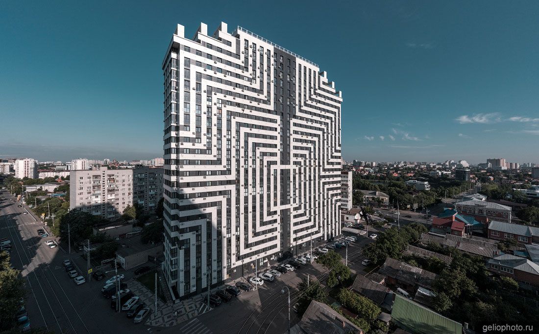 Жилой комплекс Краснодар с высоты фото