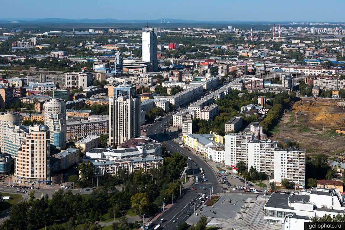 Улица Свердлова в Екатеринбурге фото