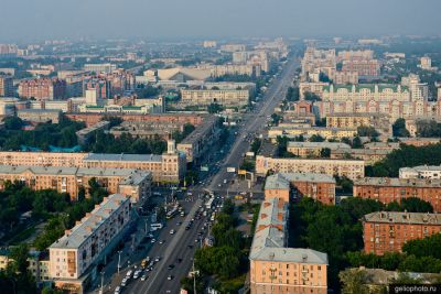 Пересечение улицы Масленникова и проспекта Карла Маркса в Омске фото