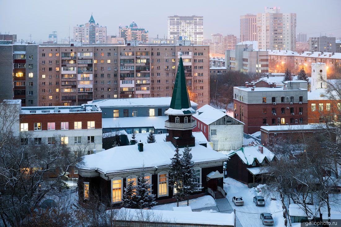 Мечеть в центре Новосибирска фото