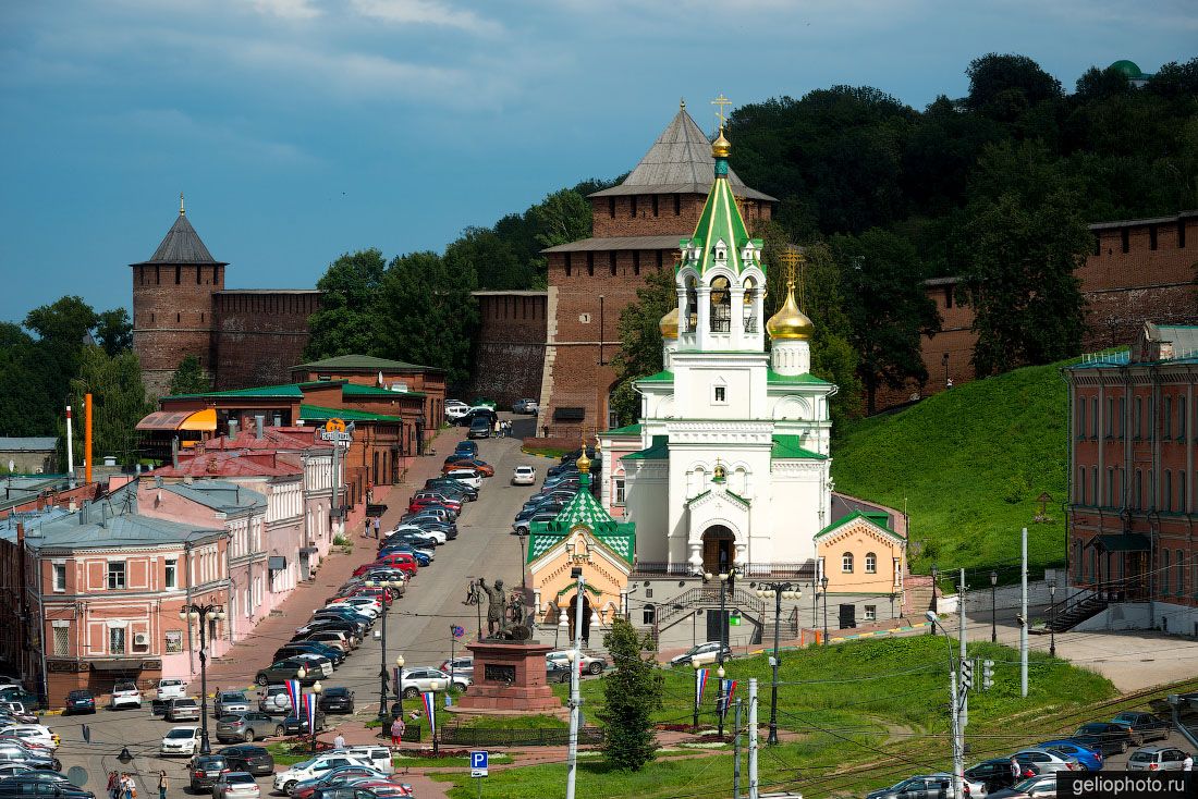 Площадь Народного единства в Нижнем Новгороде фото