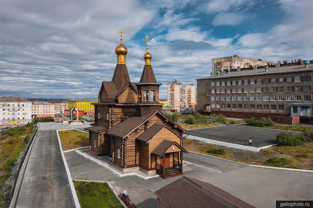 Часовня Святителя Луки в Норильске фото