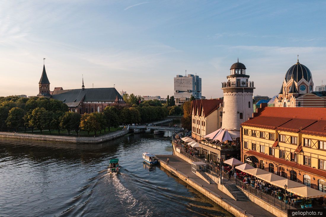 Рыбная деревня в Калининграде фото