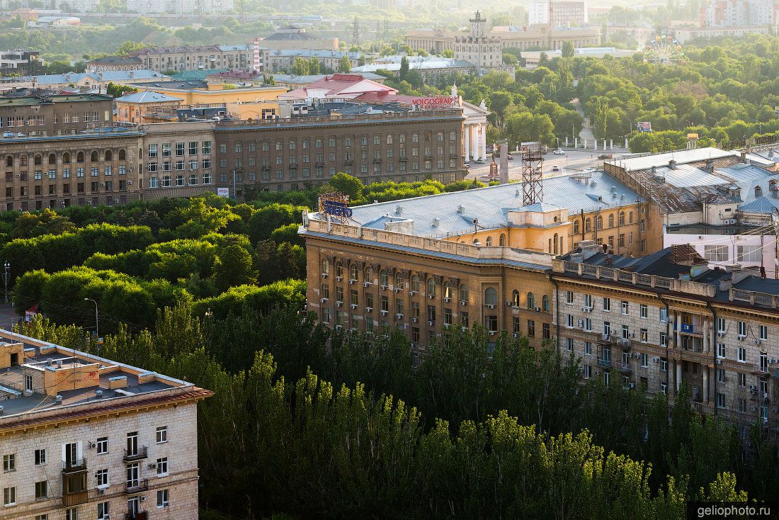 Проспект Ленина в Волгограде фото