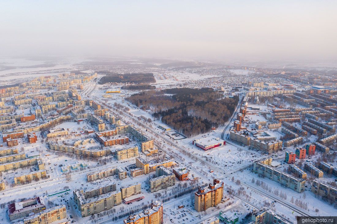 Прокопьевск с высоты фото