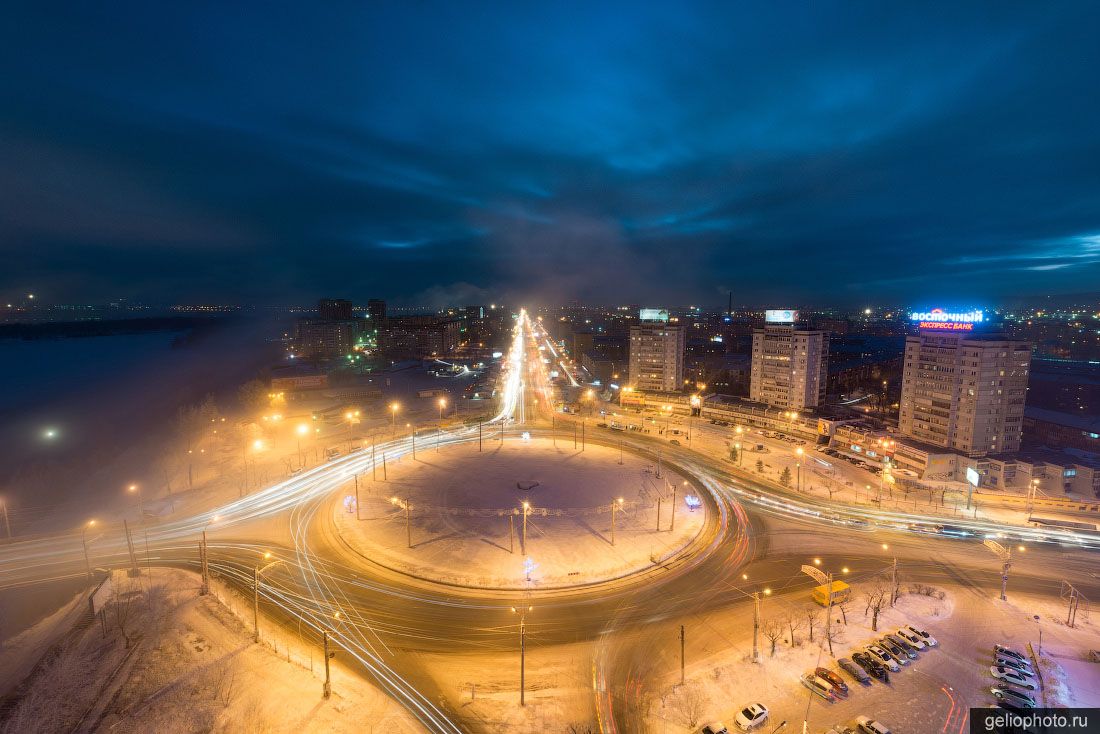 Предмостная площадь в Красноярске фото