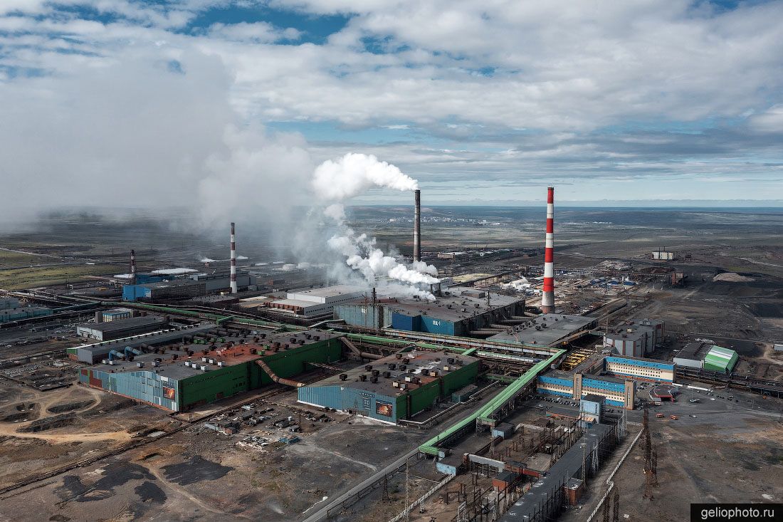 Норильский горно-металлургический комбинат Завенягина фото