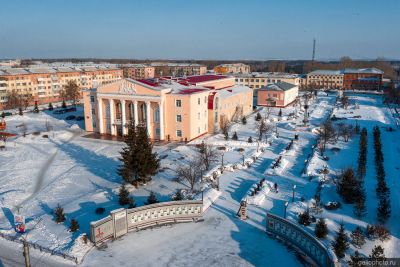 Аллея шахтёрской славы в Ленинске-Кузнецком фото