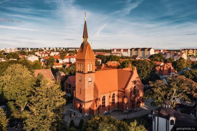 Спасская церковь в Зеленоградске фото