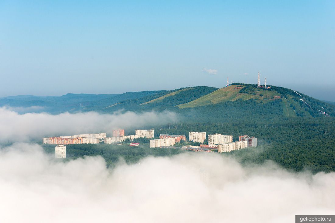 Николаевская сопка в Красноярске фото