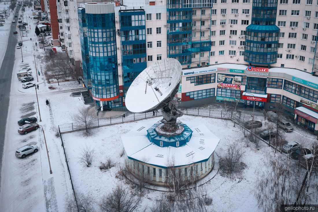 Станция космической связи Орбита в Братске фото