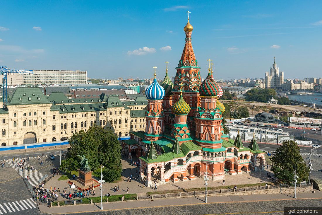 Храм Василия Блаженного в Москве фото