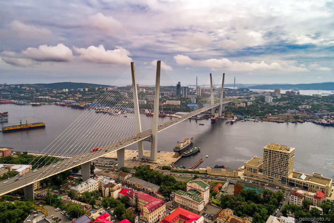 Мост Золотой во Владивостоке фото