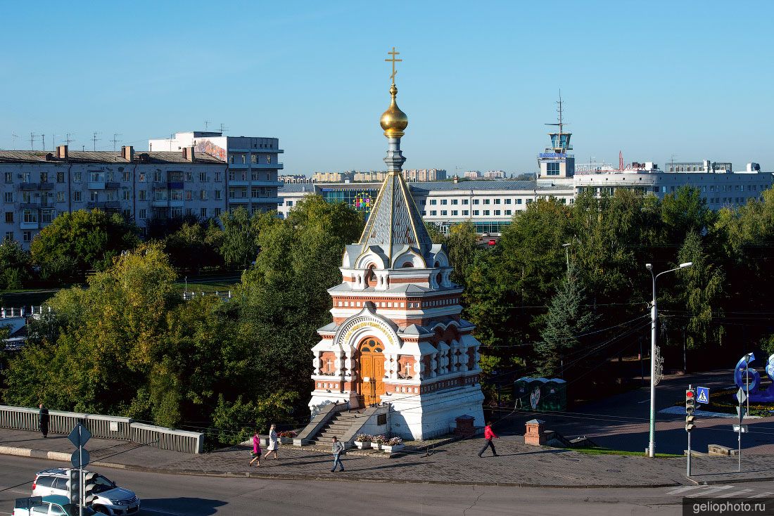 Серафимо-Алексеевская часовня в Омске фото