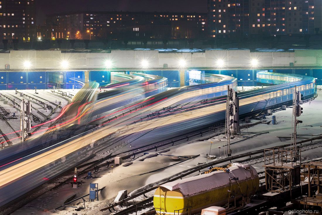 Депо ТЧ-1 Ельцовское Новосибирского метро фото