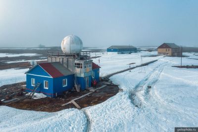 Метеостанция на мысе Челюскин фото