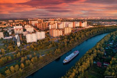 Долгопрудный с высоты фото